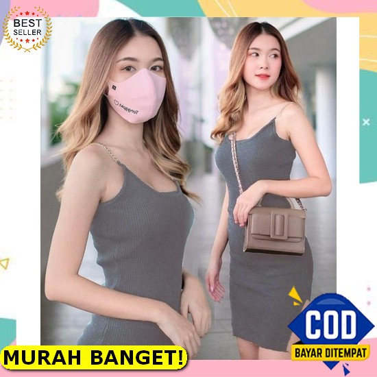 Baju Dress Brukat Natal Wanita Terbaru 2021 Midi Dress Pesta Remaja Kondangan Party Dress Modern Can