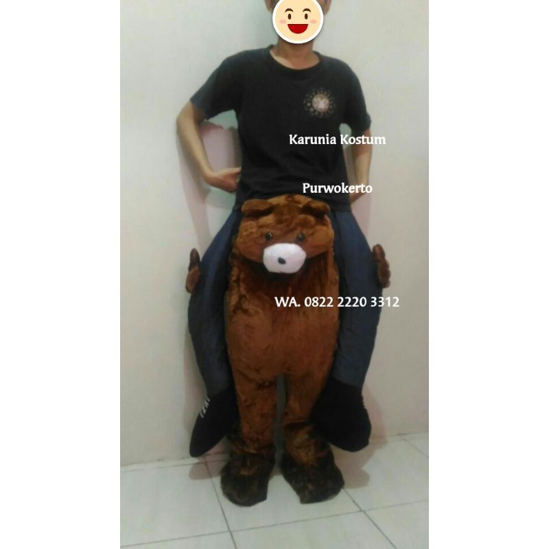 KOSTUM DI GENDONG BONEKA LUCU UNTUK DEWASA REMAJA