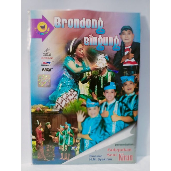 VCD original padepokan seni kirun brondong bingung.