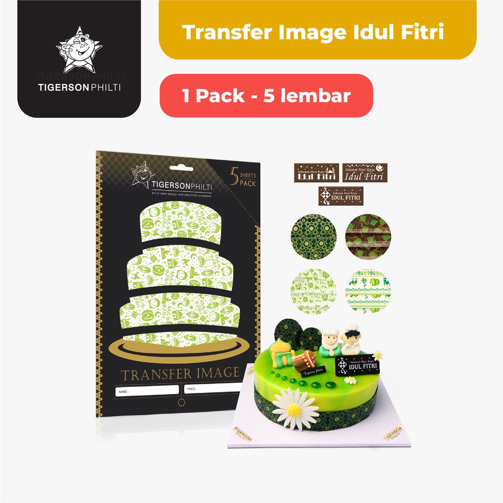 

Transfer Image/ Tranfer Sheet / Coklat tranfer Edisi Lebaran