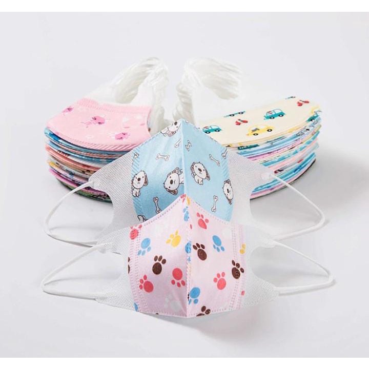 MASKER DUCKBILL ANAK || ISI 50pcs