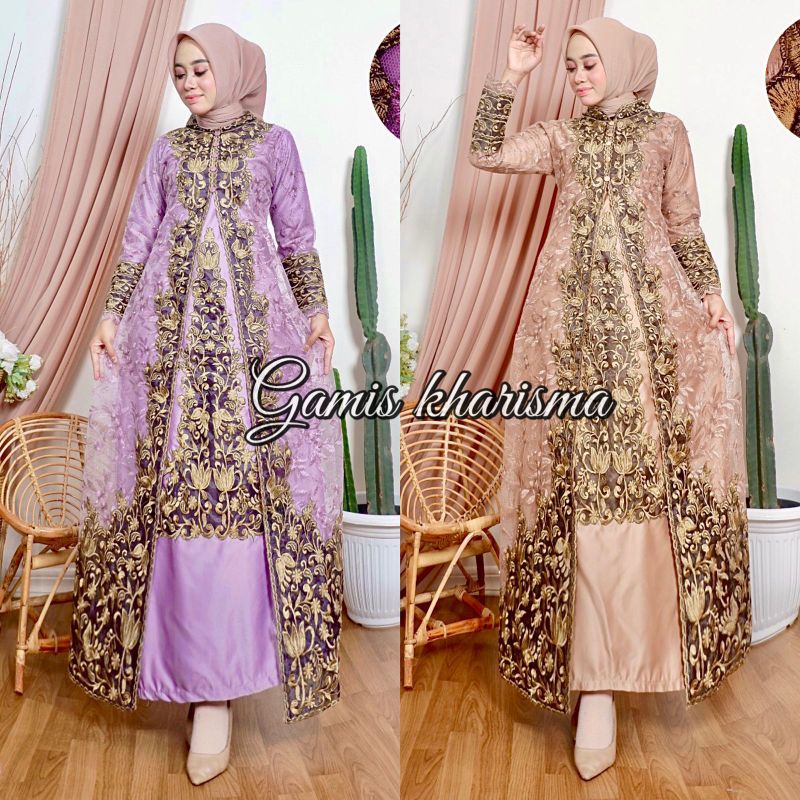 GAMIS KHARISMA/GAMIS PESTA/GAMIS BROKAT