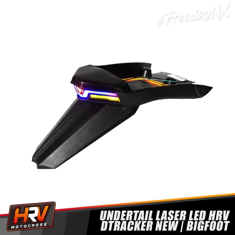 Undertail/Spakbor Belakang Mtr KLX 150 Laser LED HRV DTRACKER New/Bigfoot
