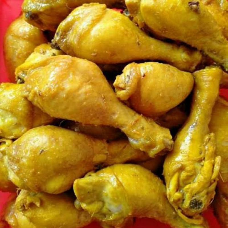 Jual Ayam Ungkep Bumbu Kuning Ceker Kepala Paru Ayam Paha Dada Ayam Serba Ribu Geprek Rawit