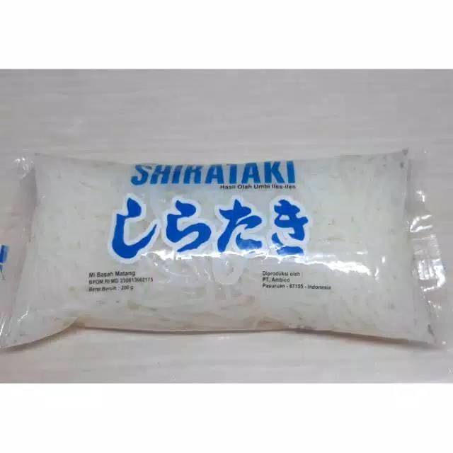 

Mie shirataki basah WET noodle shirataki rendah karbo