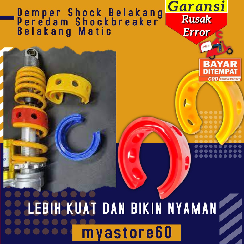 Demper Damper Dumper Shock Karet Peredam Guncangan Peredam Brembo Shockbreaker Belakang Motor Matic