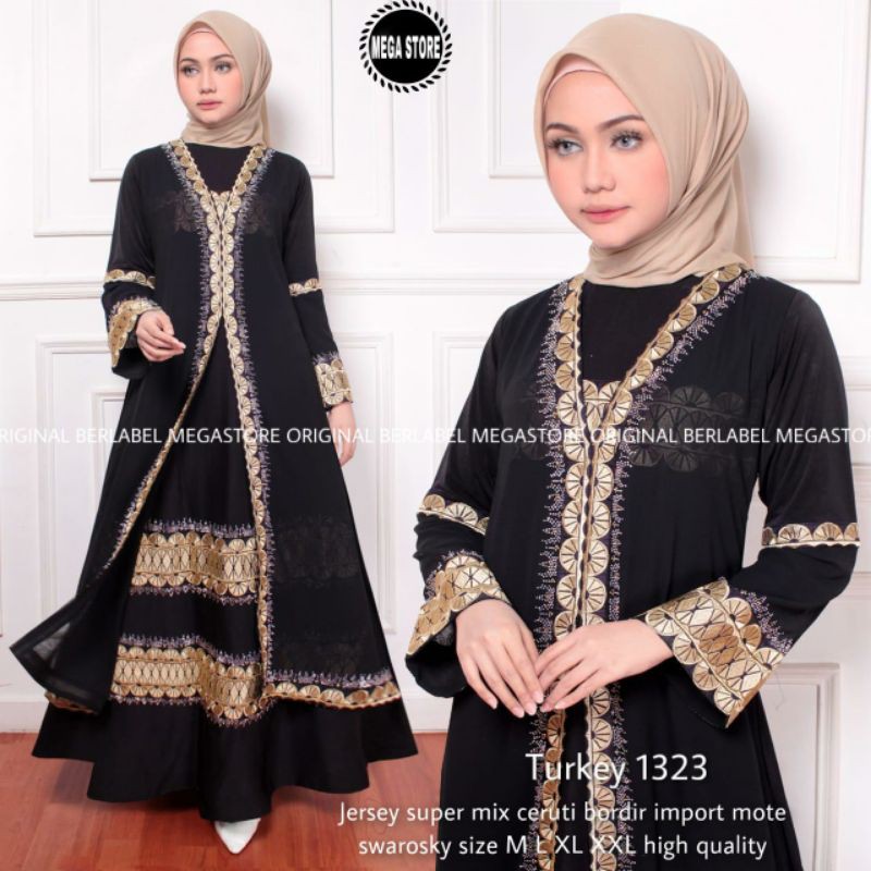 COD ✓ BAJU MURAH DRESS WANITA GAMIS TURKEY ARABIAN