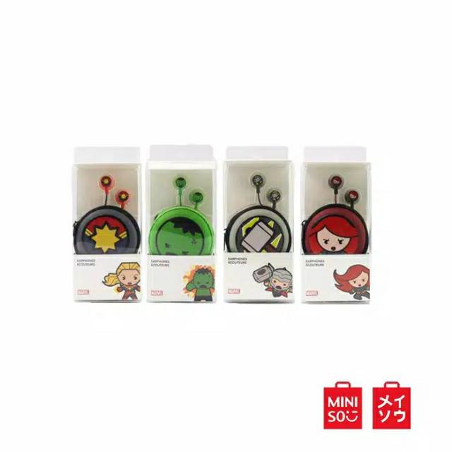 terkini Miniso earphone Marvel murah