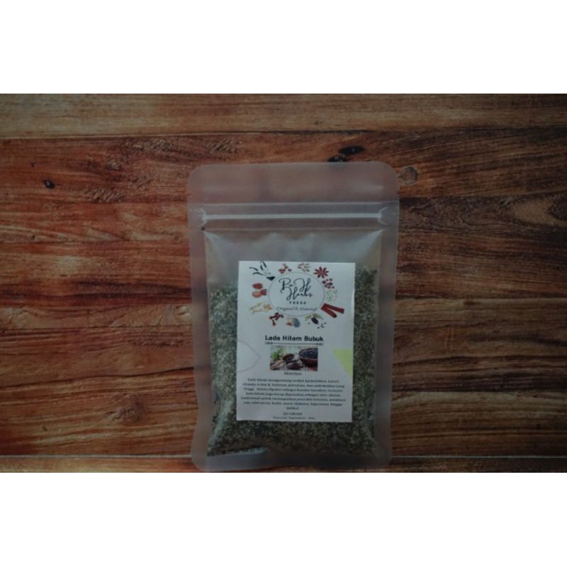 

Lada Hitam bubuk / Cracked 50 Gram