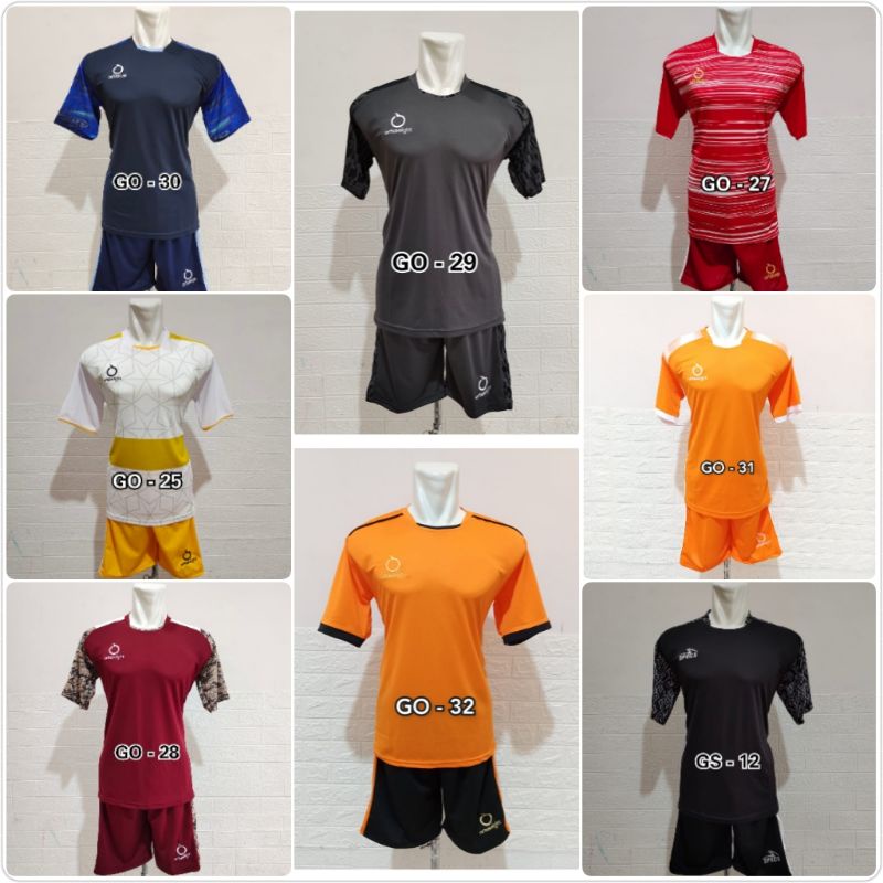 Setelan futsal set pakaian olahraga futsal Jersey bola Kostim futsal