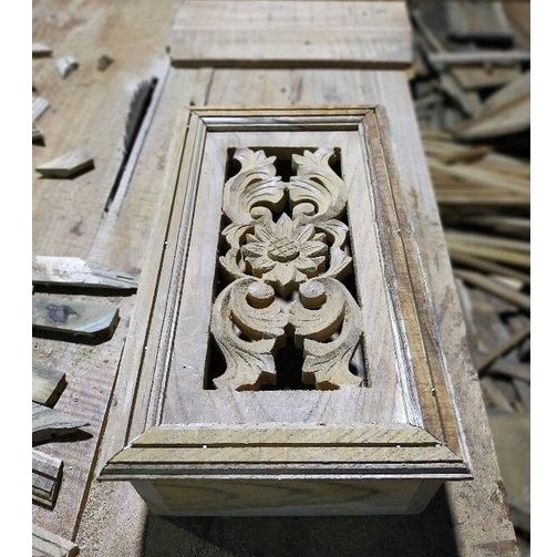 Loster Kayu Jati ukuran 20x35 /Loster/Loster murah/Loster Kayu/Boven/Angin angin/Ventilasi rumah