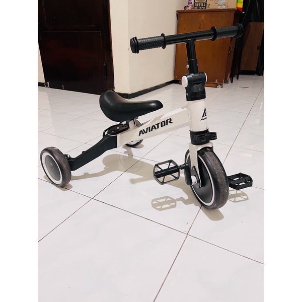 Sepeda Roda Tiga Anak EXOTIC balancing bike ET709-7 6in1 F-702 family dorong setir