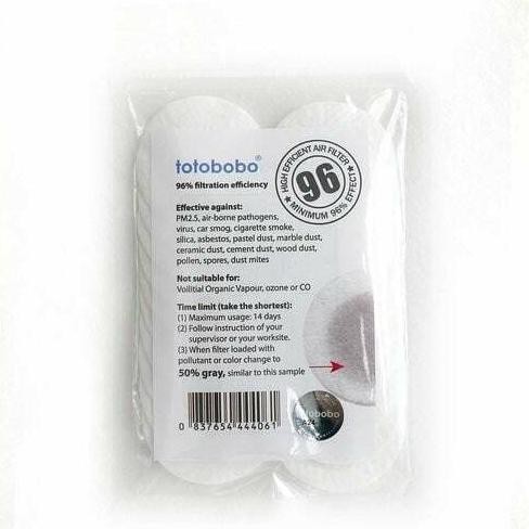Official masker Totobobo N96 Filter 10 Pair (isi 20) (mask filter)