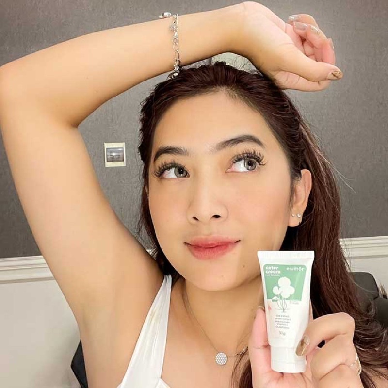 ELUMOR oxter gel cream oxtergel pencerah pemutih ketiak underarm cream selangkangan Elumor OXTERCREAM BPOM new formula original