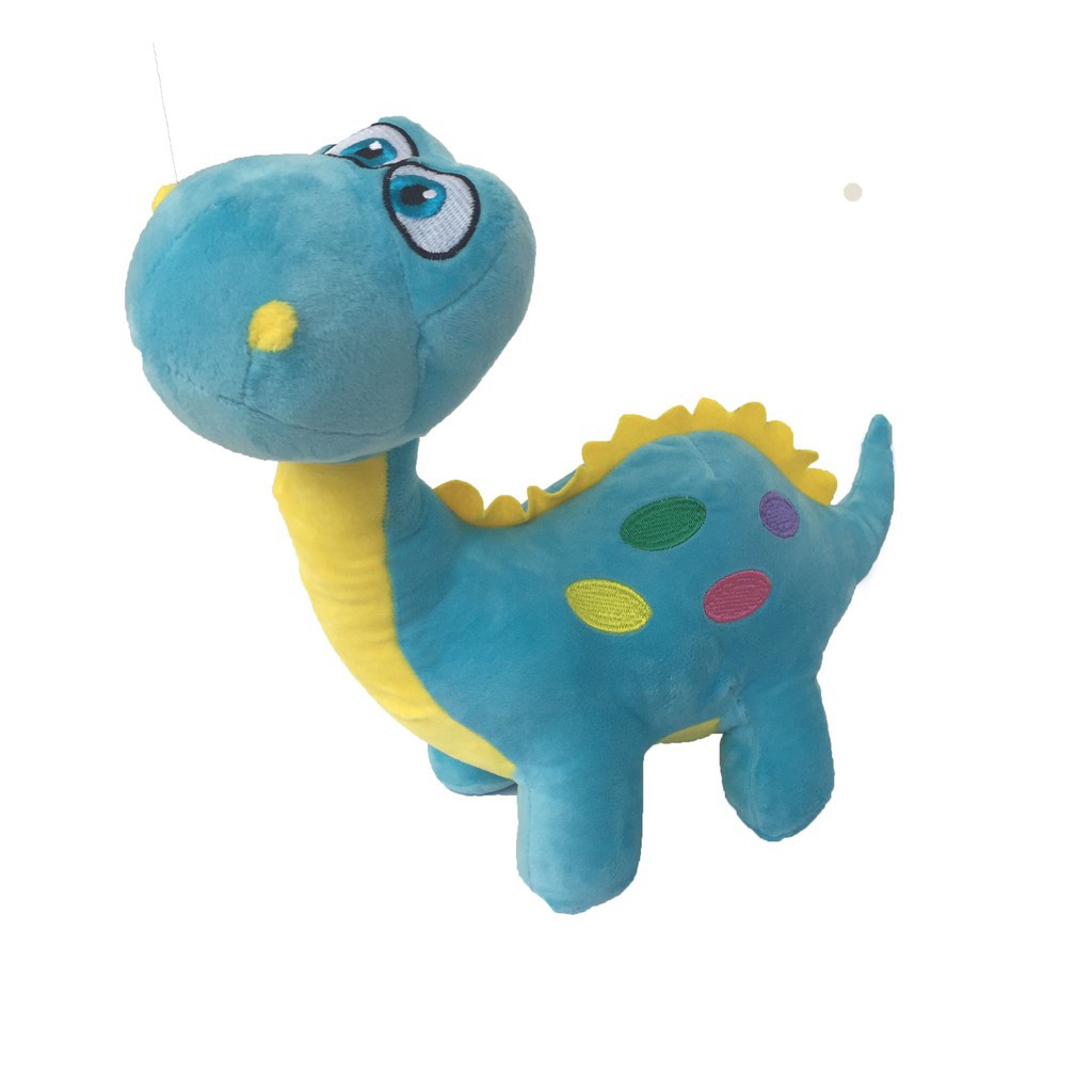 Boneka Dinosaurus BIRU Tompel Warna Warni Berkualitas SNI ...