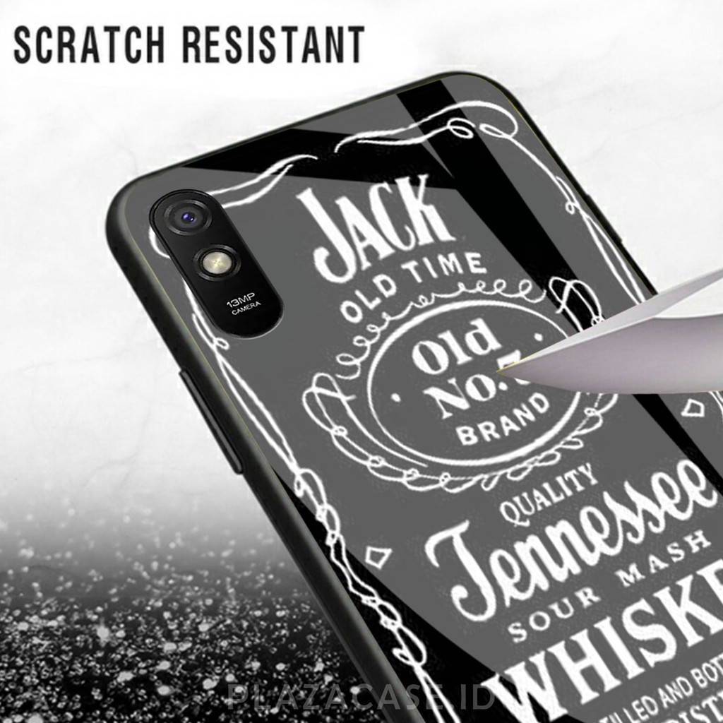 [K18] SoftCase Glass  for REDMI 9A REALME NARZO 20 A53 RENO 4F V20 SE C17 RENO 4 REALME 7i Y30 Y50