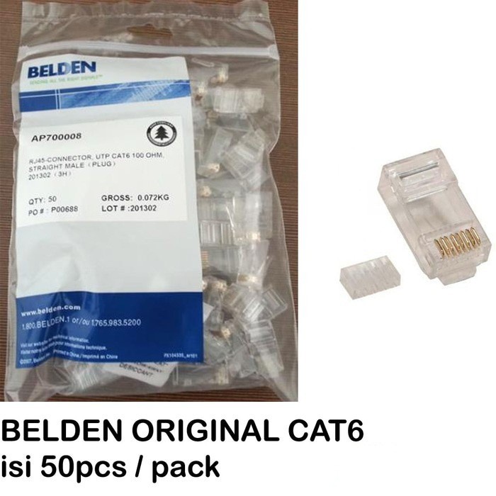 Belden Connector RJ45 Cat 6 STP (AP700004)