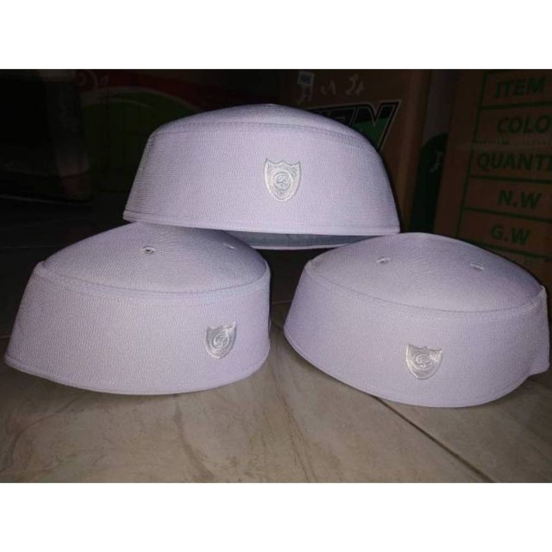 pecisongkok putih/ songkok putih/songkok kain