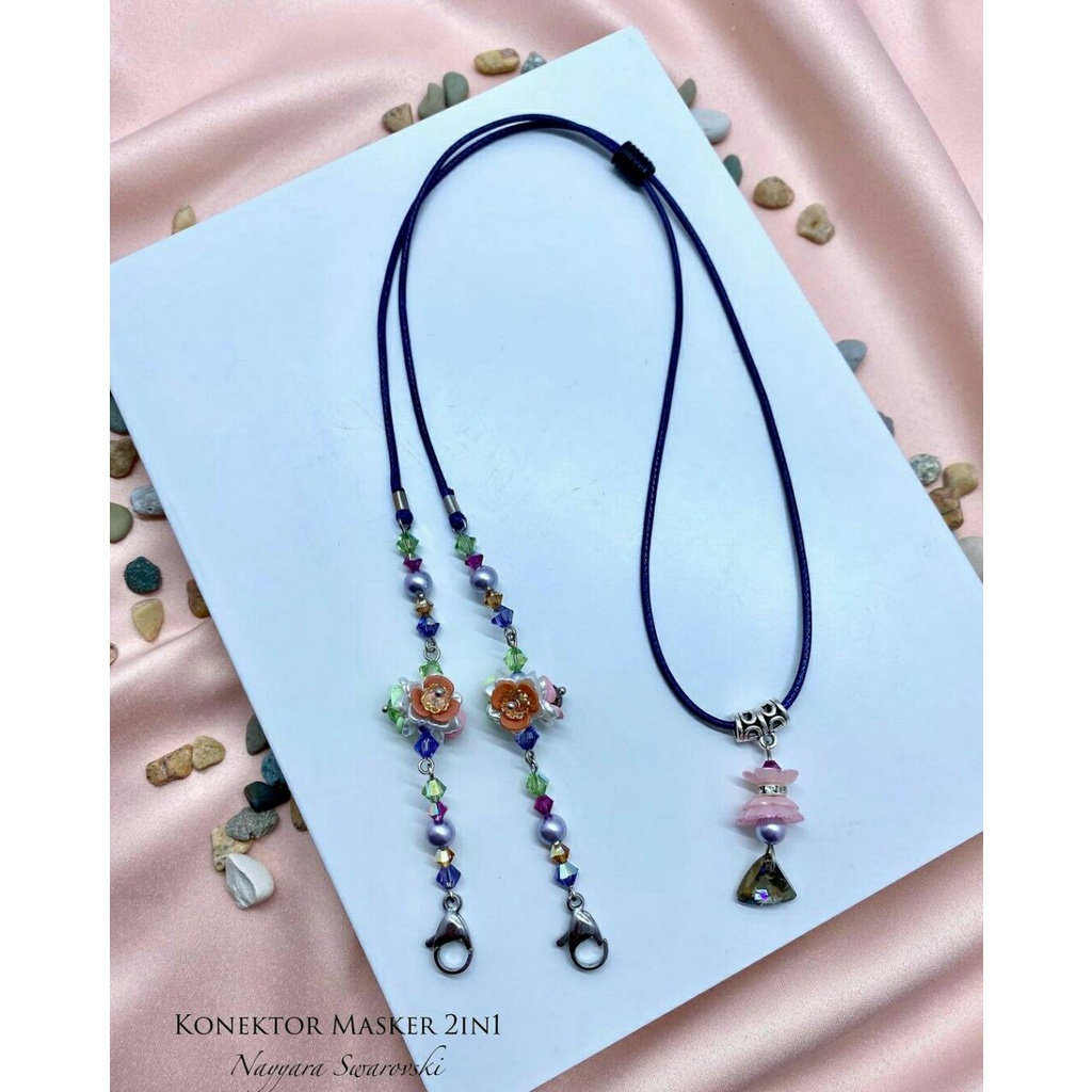 [Exclusive] Strap Mask Swarovski Austria 2in1