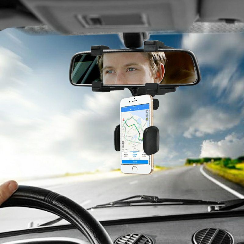 Jual Holder Hp Spion Tengah Mobil Model Cengkram/ Car Holder Mirror