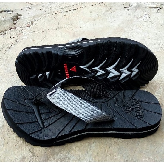 Sandal Triglav Original 100%/Sandal Jepit Triglav Sol Hitam/Sandal Outdoor Pria