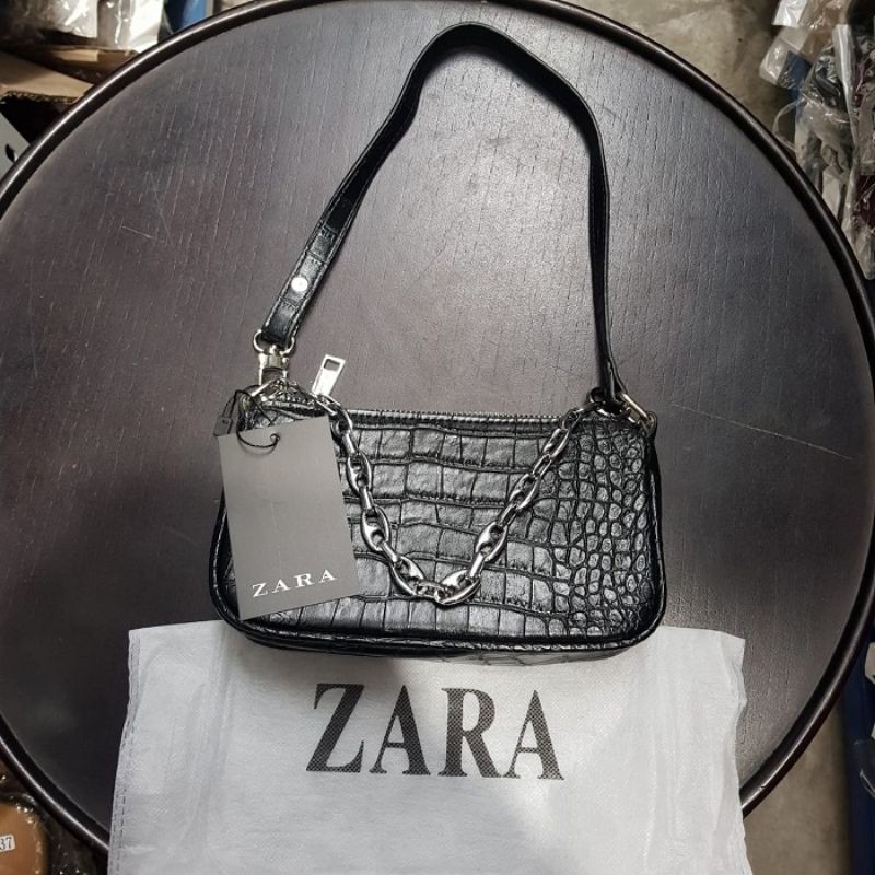 Tas wanita import branded croco F26065