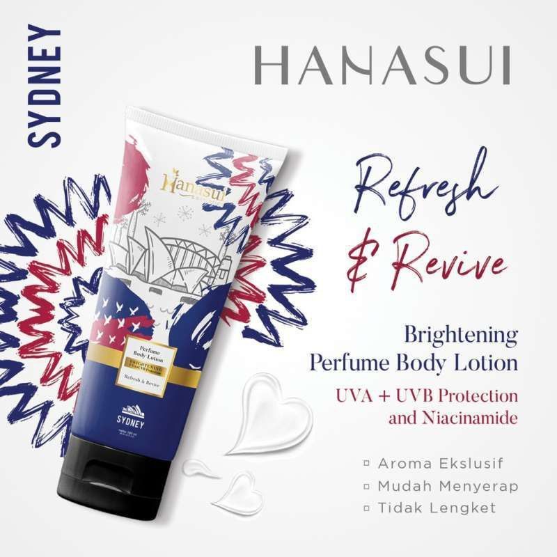 HANASUI BRIGHTENING PARFUME BODYLOTION