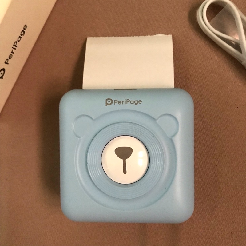 PERIPAGE A6 PRINTER MINI THERMAL BLUETOOTH SECOND BEKAS RESI NOTA FOTO