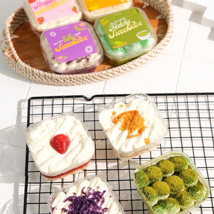 

MINI SWEETBOX GLUTEN FREE (UBE, MATCHA, BANANA, STRAWBERRY)