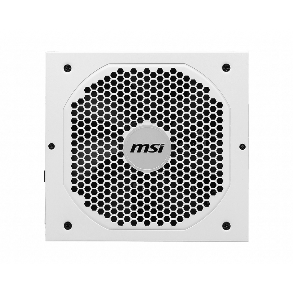 Power Supply MSI MPG A750GF 750Watt 80+ Gold- PSU MSI MPG A750GF WHITE