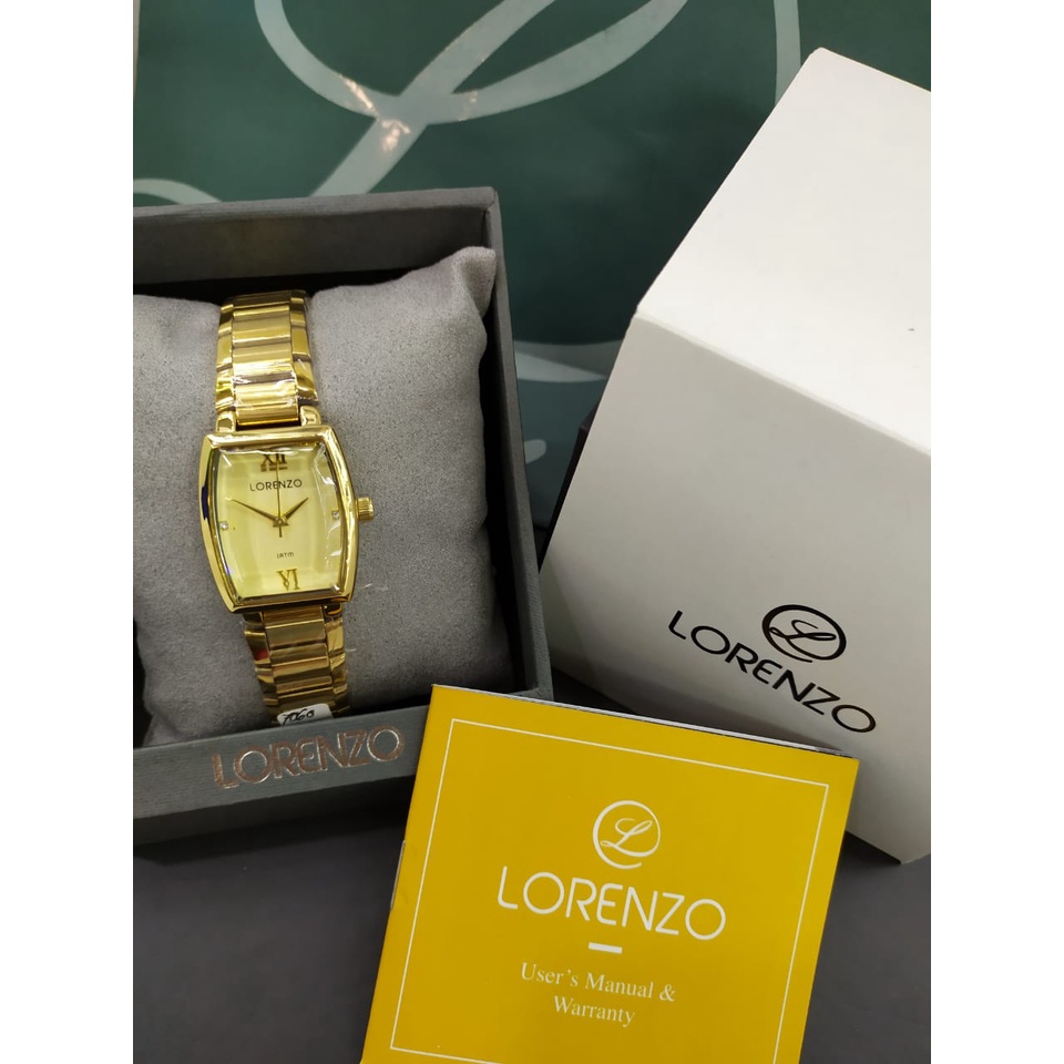 Jam Tangan Wanita Fashion Lorenzo R-7060L Analog