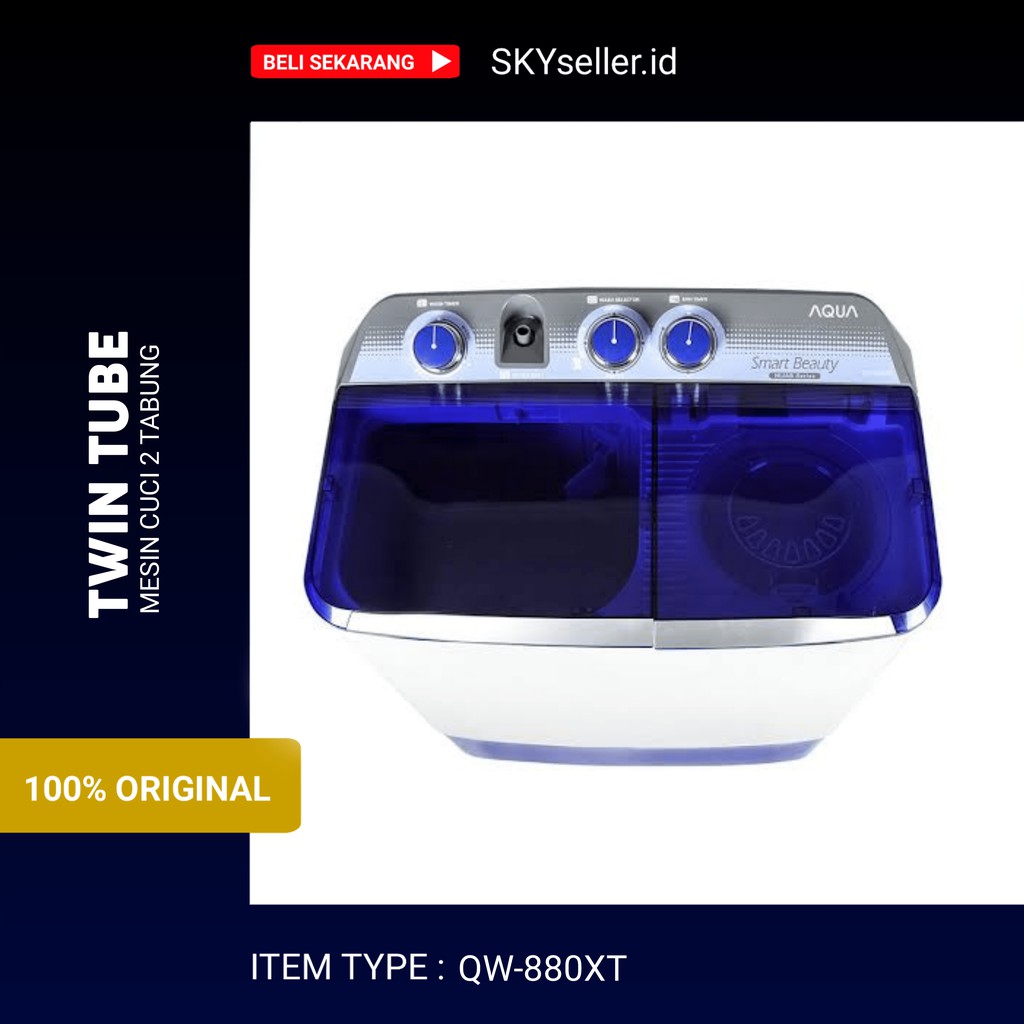 Mesin Cuci Aqua QW-880XT