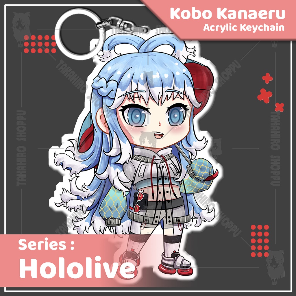 Gantungan Kunci / Keychain Akrilik Anime KOBO KANAERU