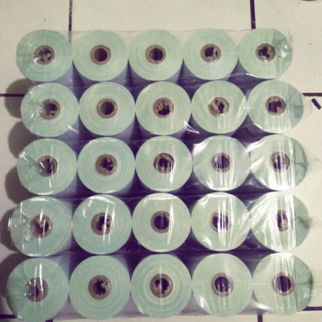 

KERTAS KASIR NCR 2PLY/2RANGKAP UKURAN 75X60 1,pak isi 10,pcs