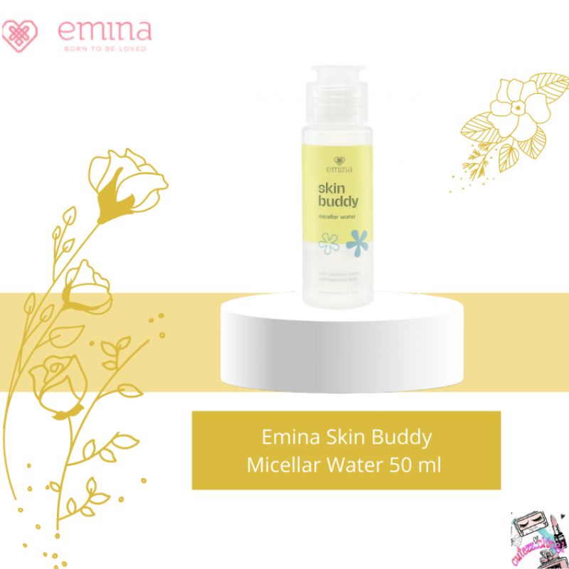 ☃Cutezz_Ching1☃Emina Skin Buddy Micellar Water 50ml / 100ml