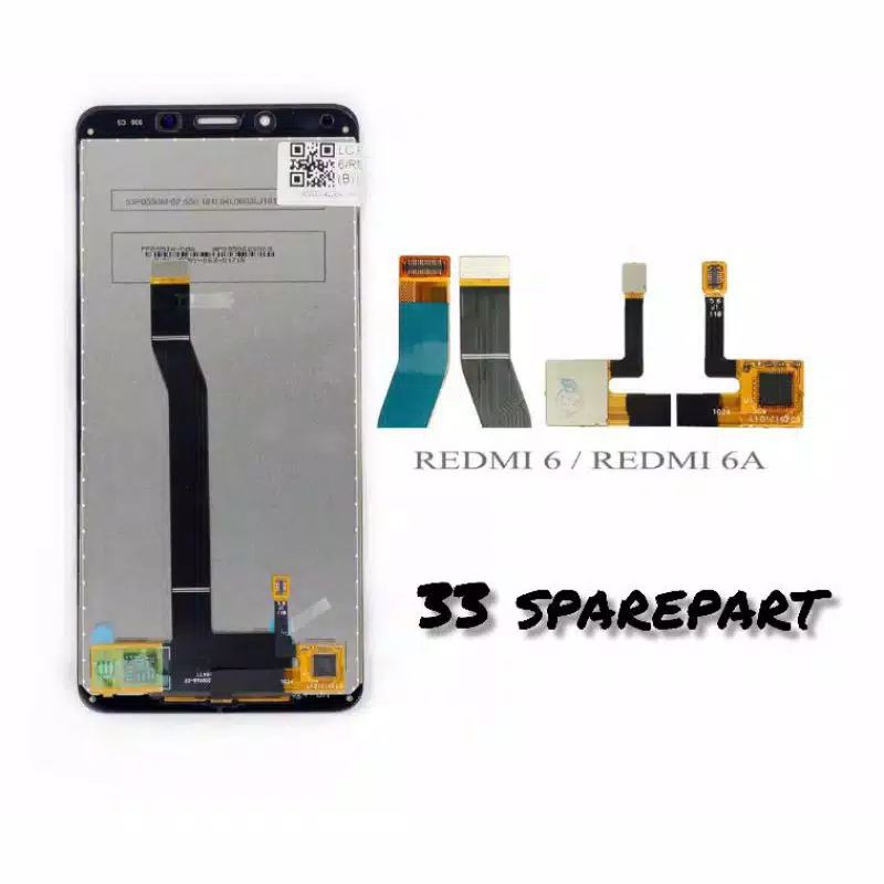 Llcd fullset / lcd touchscreen Xiaomi redmi 6/6a original complete