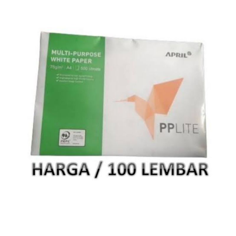 

kertas hvs A4 70gsm pplite