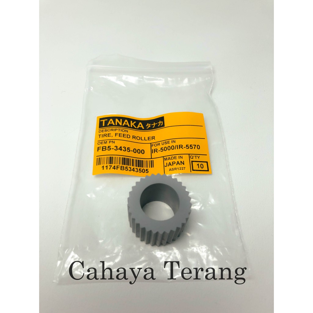 Feed Roll Kaset Lobang Besar Mesin Fotokopi canon IR 5000/5075 Tanaka Jepang