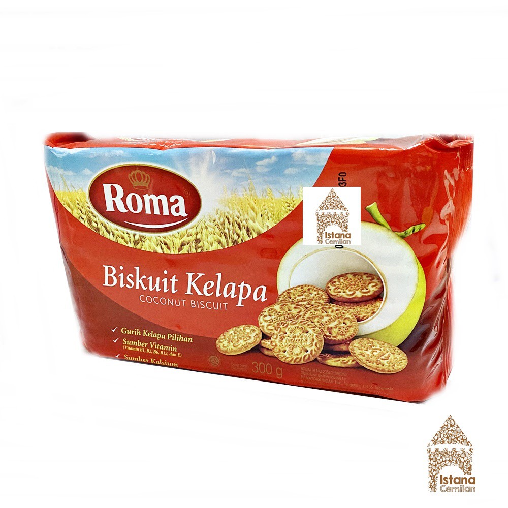 Roma Biskuit Kelapa Coconut 300 Gram