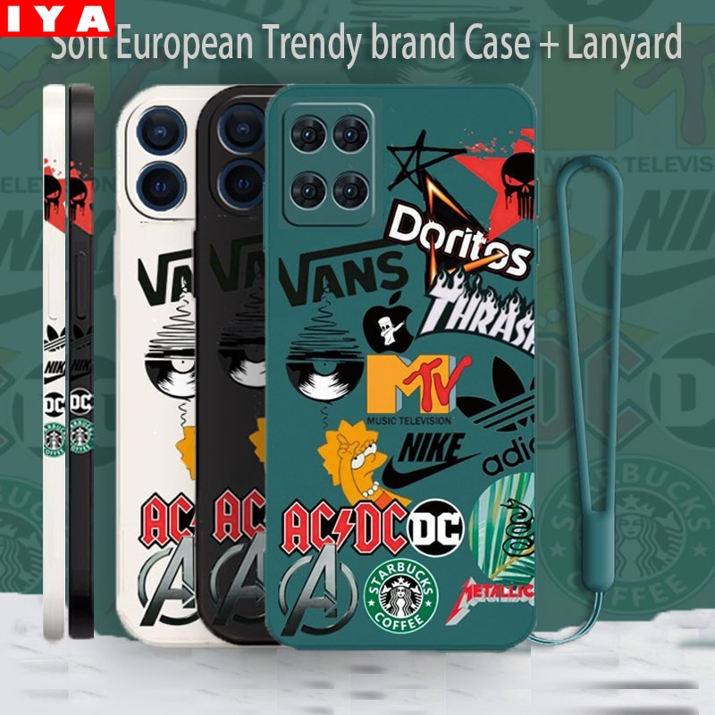 Soft Case Tpu Desain Brand IYA Untuk Realme 10 Realme C33 C31 C30 8i Realme C11 2021 C20 C15 C12 C25 C25S C3 C2 Realme5 5i 6i Narzo 30A