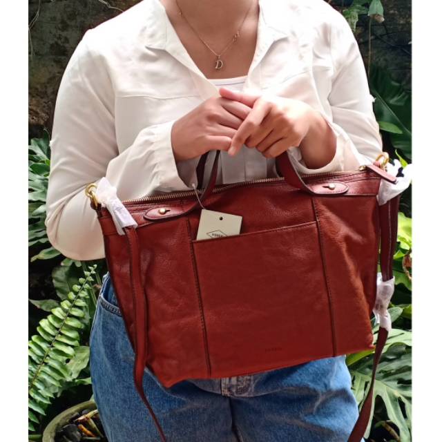 fossil sadie satchel