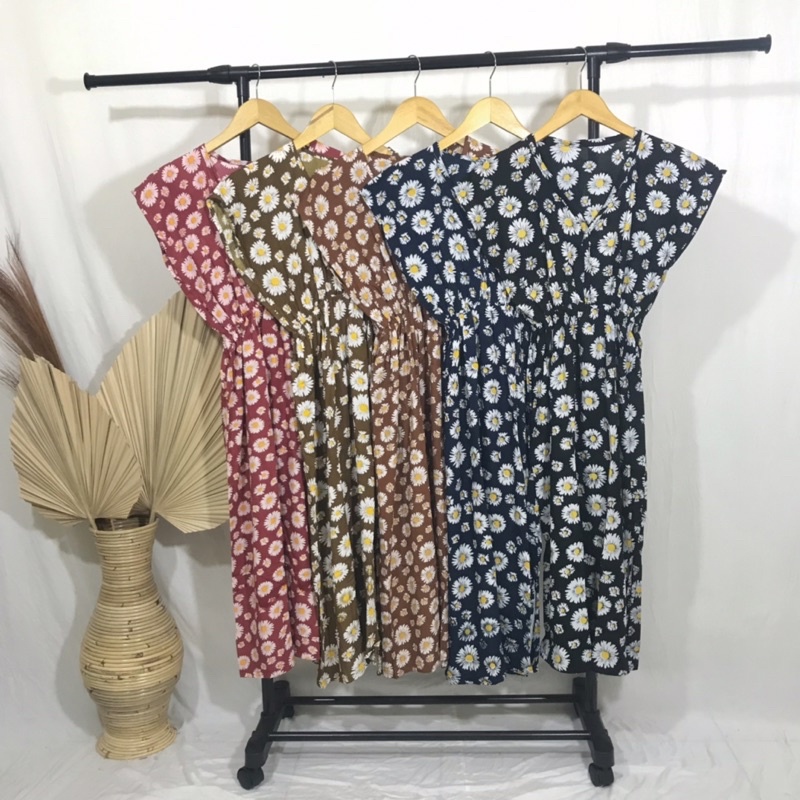 DRSS MANOHARA BALI PANJANG WANITA MOTIF ZEBRA DAISY