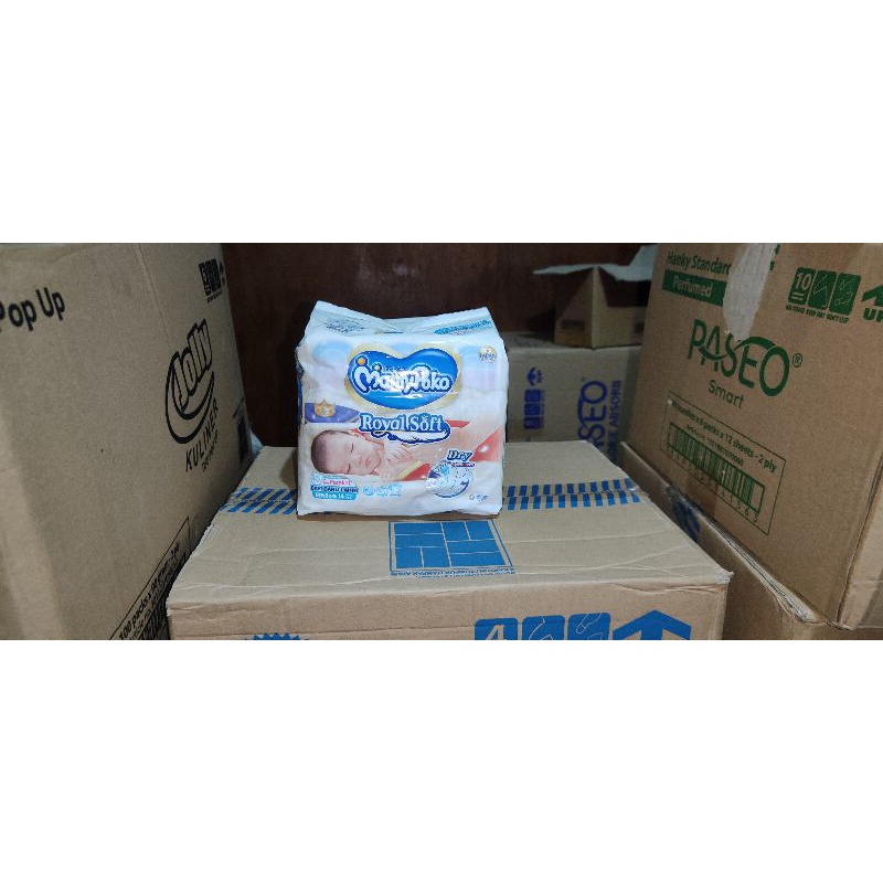 Popok Bayi Size NB14 Mamypoko Pants Royal Soft New Born Mamipoko