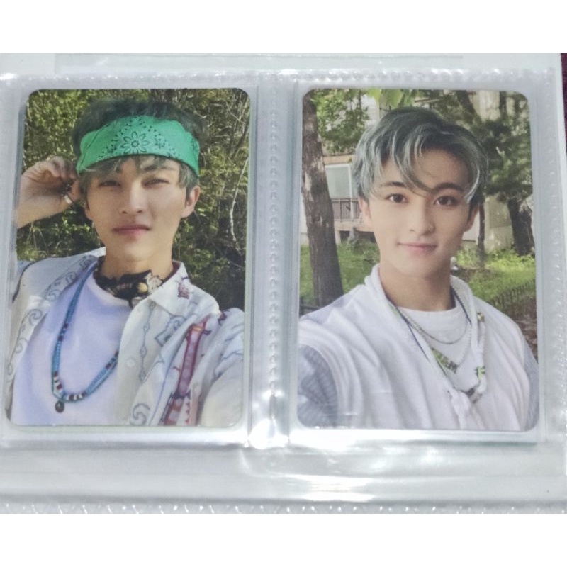 2 PC / PHOTOCARD mark nct dream hello future kihno n photobook