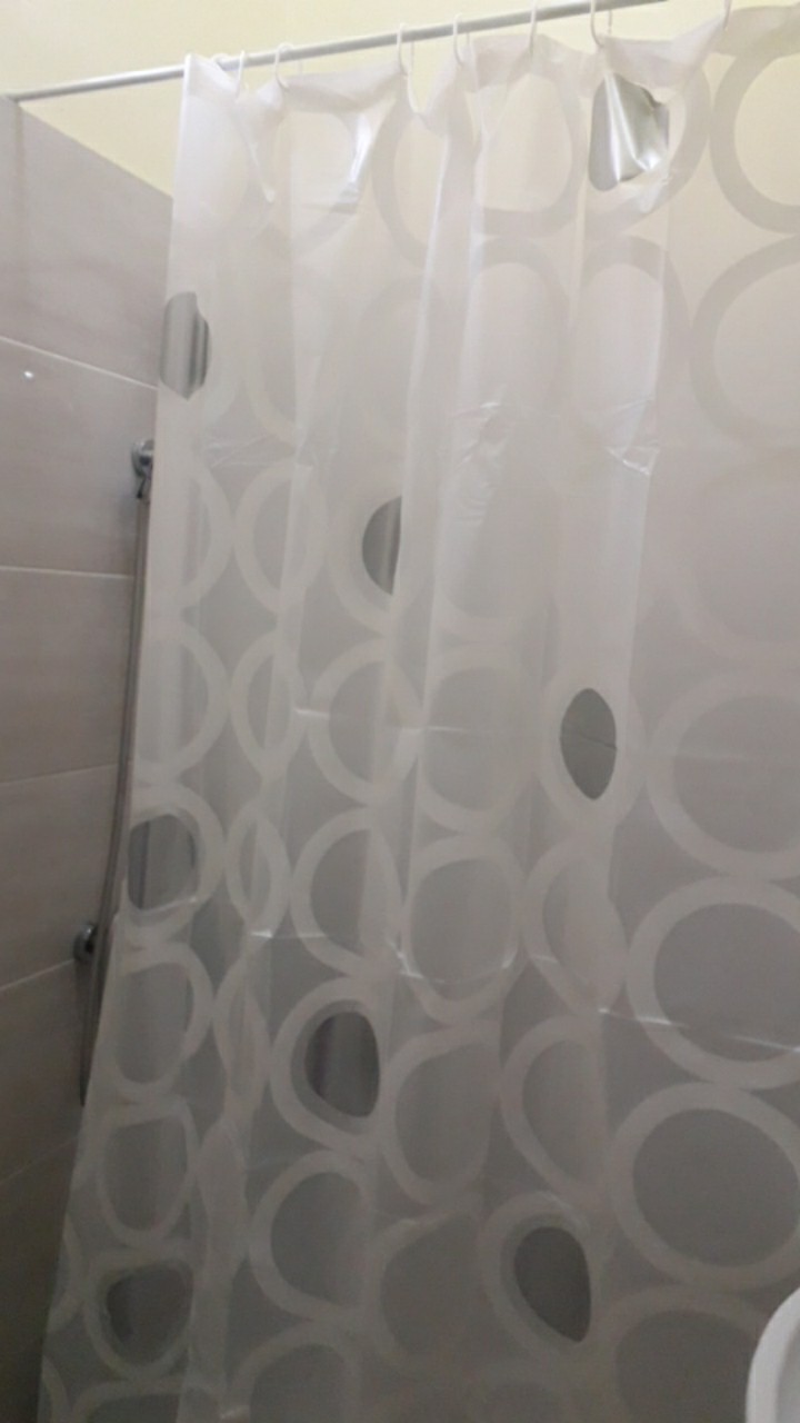 Art22-tirai Kamar Mandi Anti Air Shower Curtain Bathroom Motif Waterproof