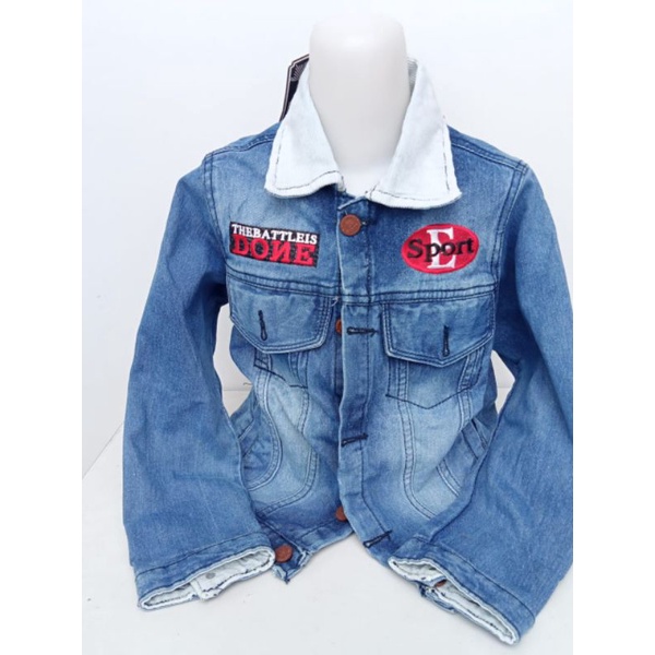 Jaket Levis Anak /Jaket Jeans Anak Cowok