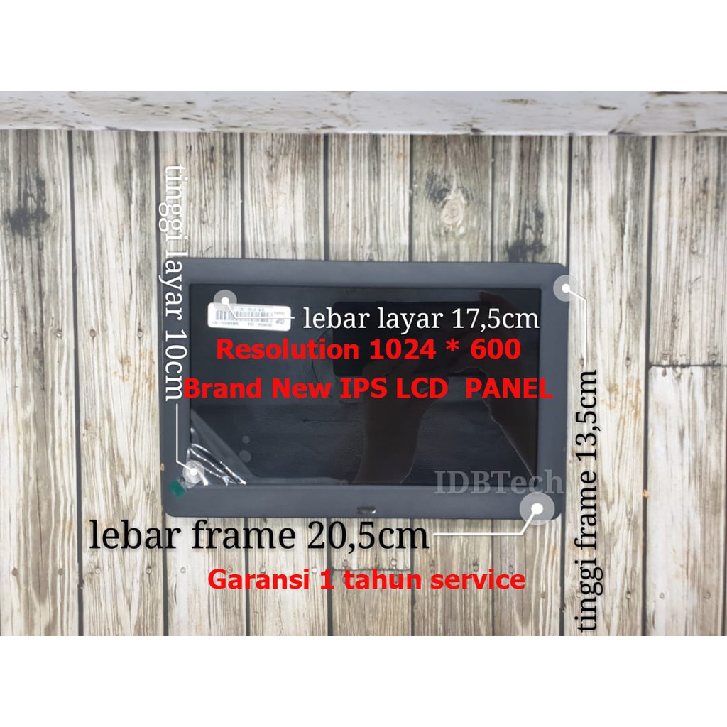 IDBTECH Digital Photo Frame 8 inch / 8,2 inch WITH IPS LCD
