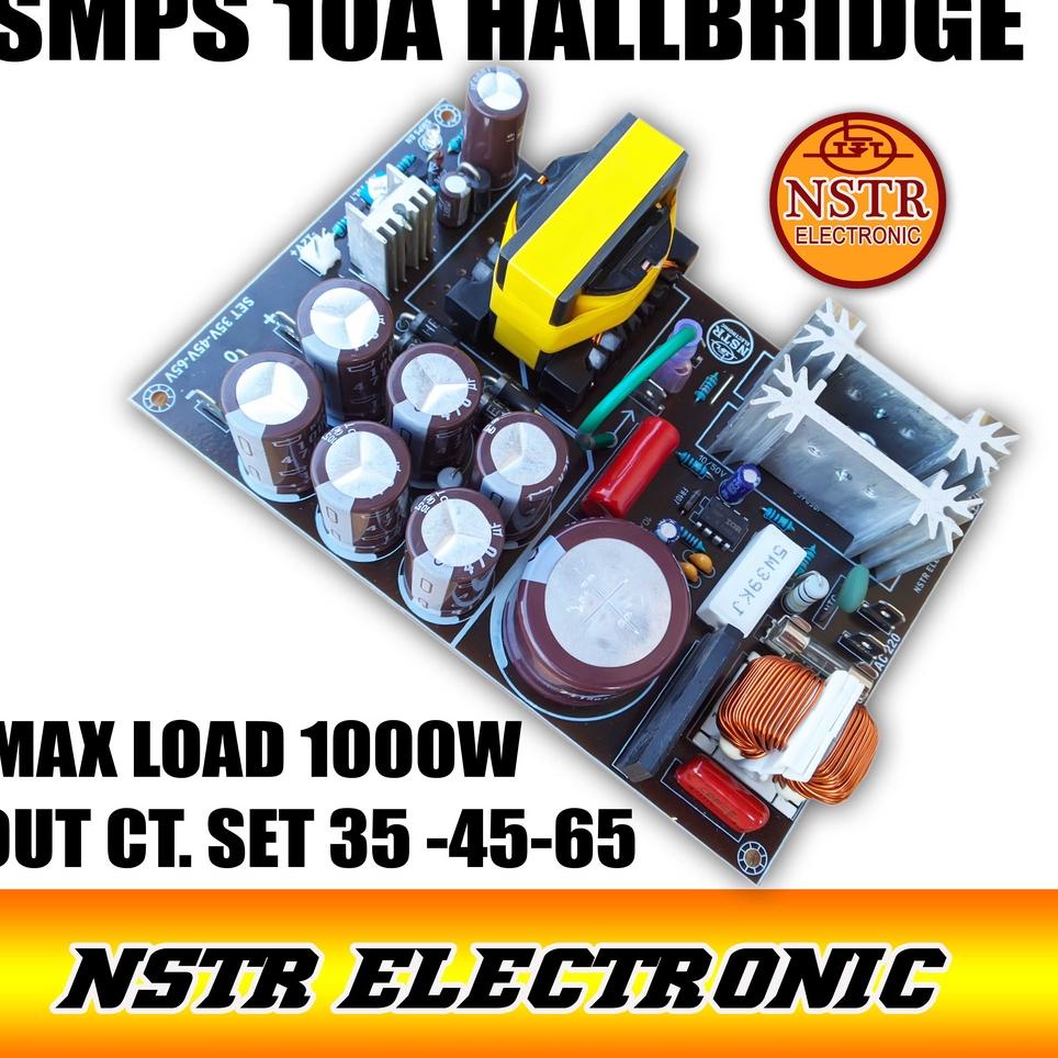 Chekout Smps 10A hallbridge out bisa pindah dari 35v-45-65v