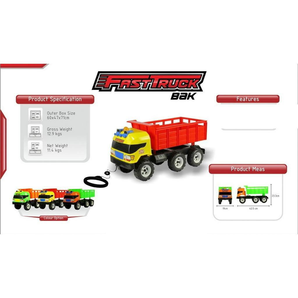 MAINAN MOBIL TRUK FAST TRUK BAK (FTB)