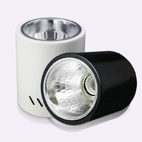 Kap Lampu Downlight Outbow 3.5 INCH FITTING e27 HITAM PUTIH OB BULAT 3.5&quot;